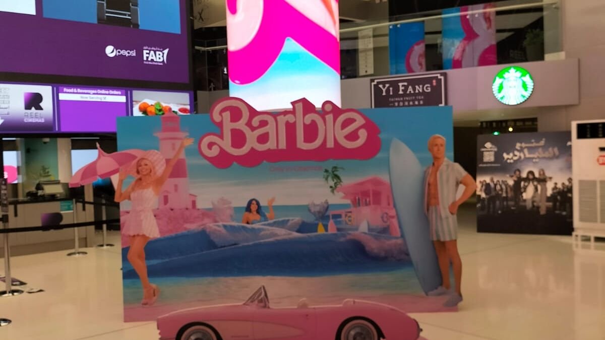 Barbie: The Movie — mall activations