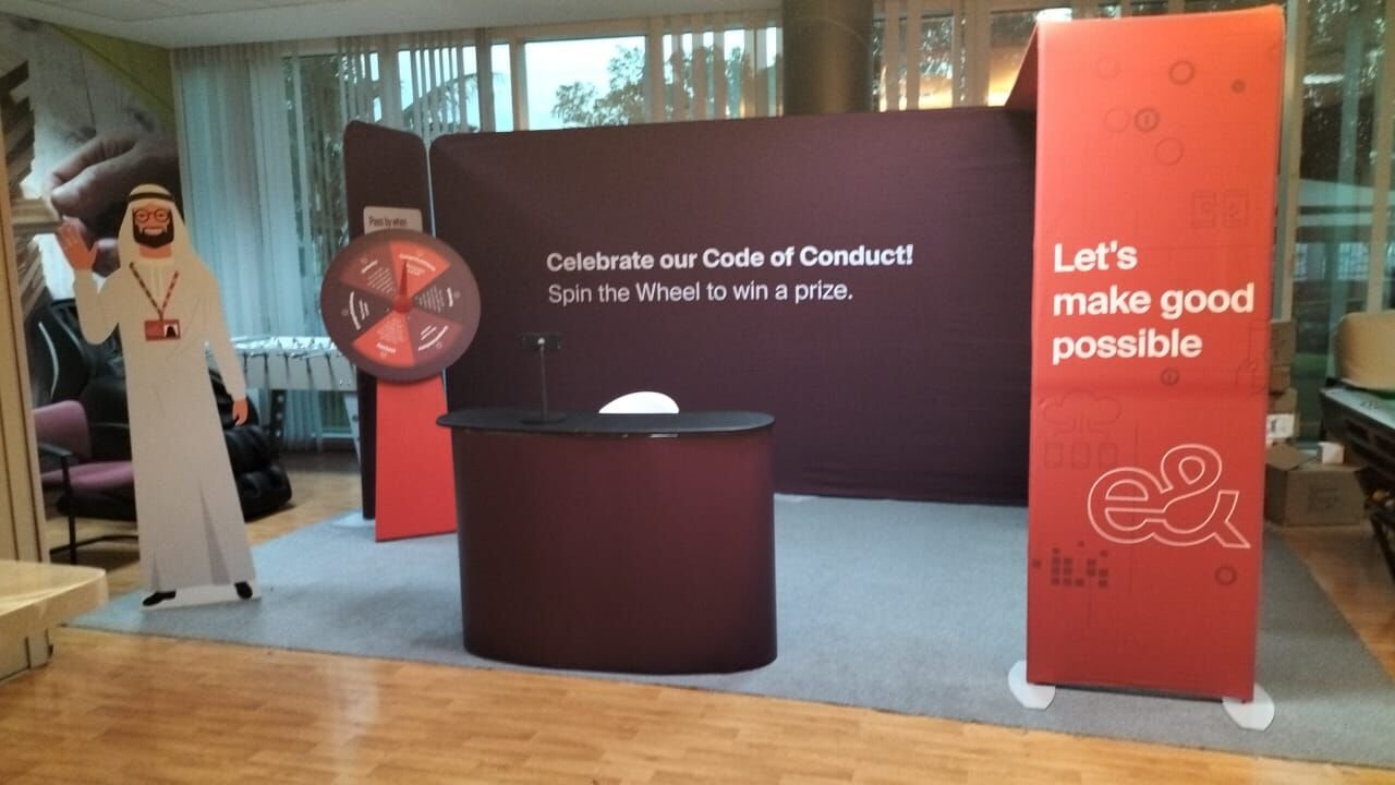 e& — Code of Conduct roadshow