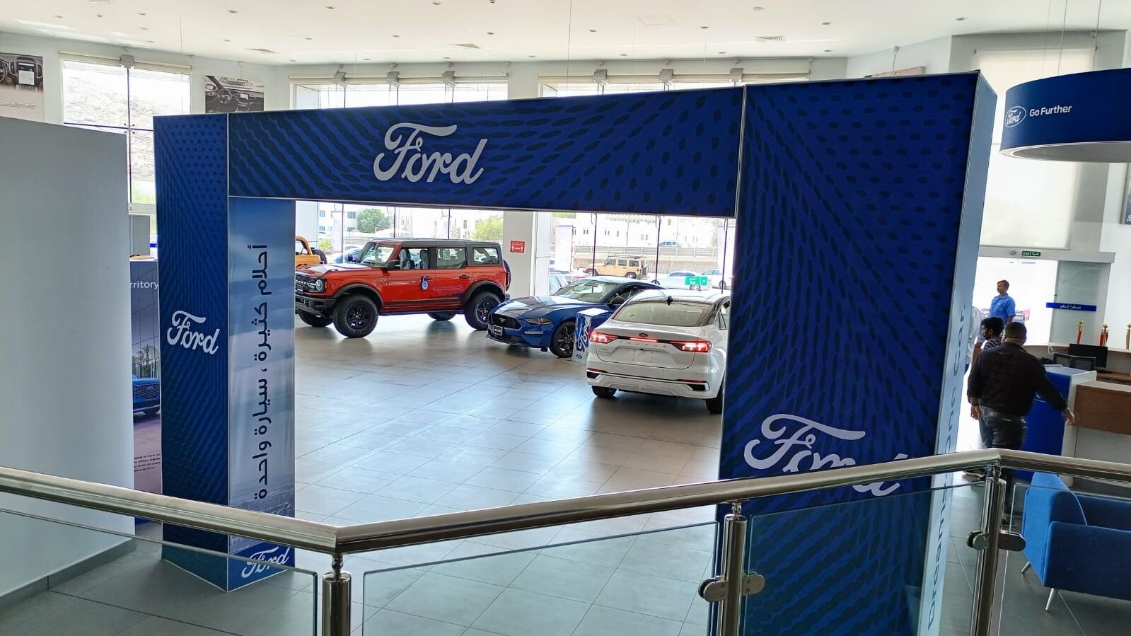 Ford — showroom and mall activation