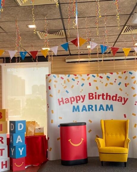McDonald’s — birthday party zones